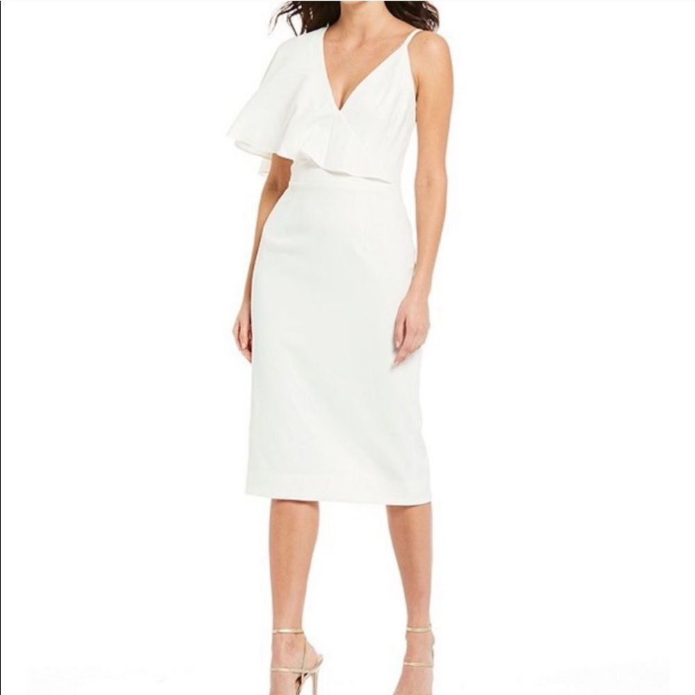 Dress The Population Beth Sheath Midi Dress